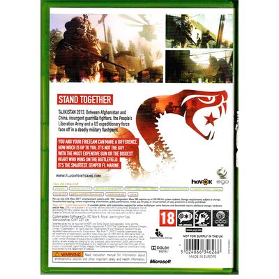 OPERATION FLASHPOINT RED RIVER XBOX 360