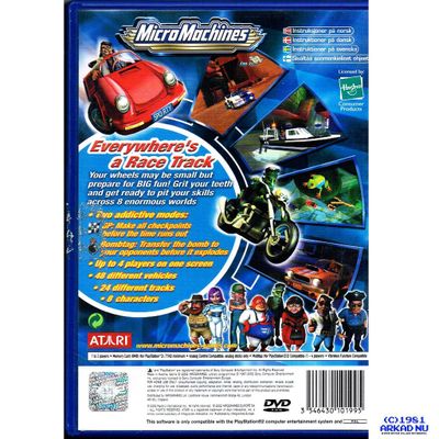 MICRO MACHINES PS2