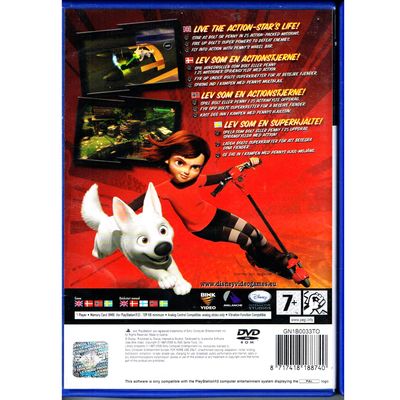 DISNEY BOLT PS2