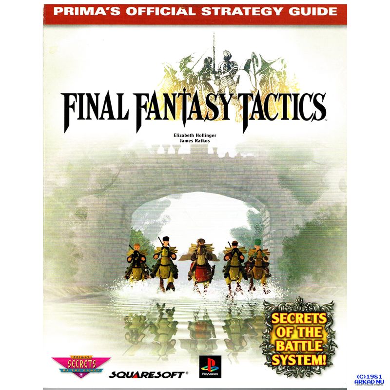 FINAL FANTASY TACTICS PRIMAS OFFICIAL STRATEGY GUIDE