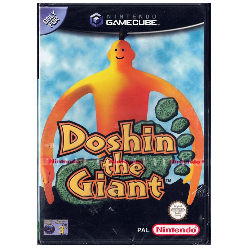 DOSHIN THE GIANT GAMECUBE NYTT INPLASTAD
