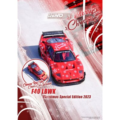 Liberty Walk F40 - Christmas Edition 2023 - Inno64 - 1:64