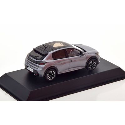 Peugeot 208 GT Line 2019 - Grå - Norev - 1:43