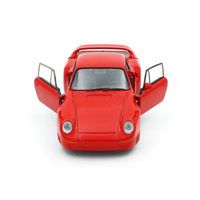 Porsche 959 - Röd - Welly - 12 cm