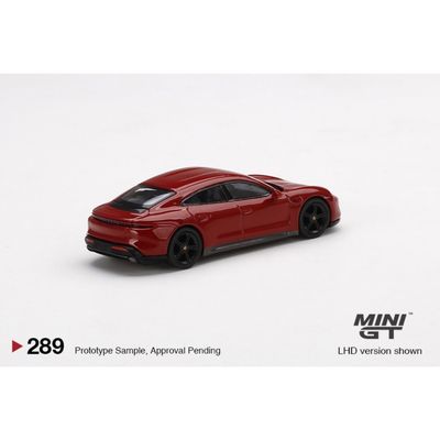 Porsche Taycan Turbo S - Carmine Red - 289 - Mini GT - 1:64