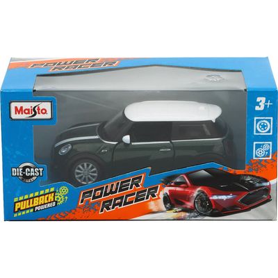 Mini - Grön - Pullback - Power Racer - Maisto - 10 cm