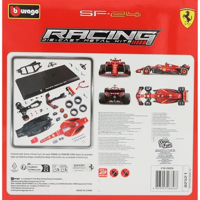 Ferrari SF-24 - Charles Leclerc - Byggesæt - 1:24