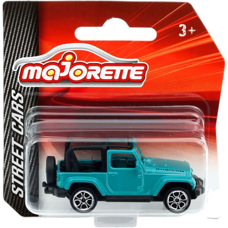 Jeep Wrangler Rubicon - Street Cars - Blå - Majorette