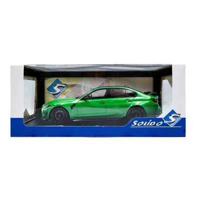 BMW M3 Competition - 2024 - Signal Green - Solido - 1:18