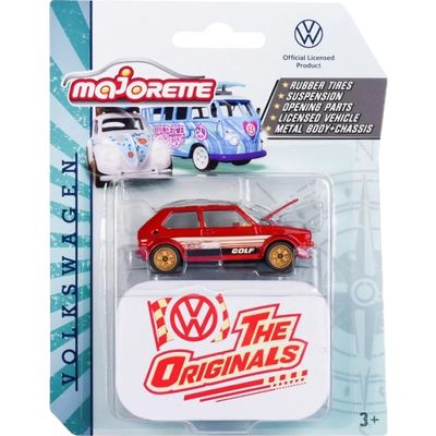 VW Golf GTi MK 1 - Röd - The Originals - Deluxe - Majorette