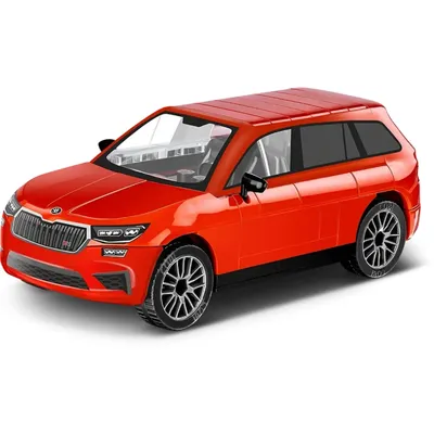 Skoda Kodiaq VRS - Rød - Blokmodel - 24584 - COBI - 1:35