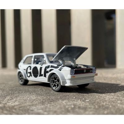 VW Golf GTi MK 1 - Vit - The Originals - Deluxe - Majorette