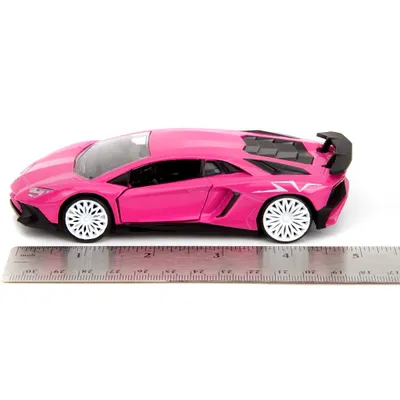 Lamborghini Aventador - Rosa - Pink Slips - Jada - 13 cm