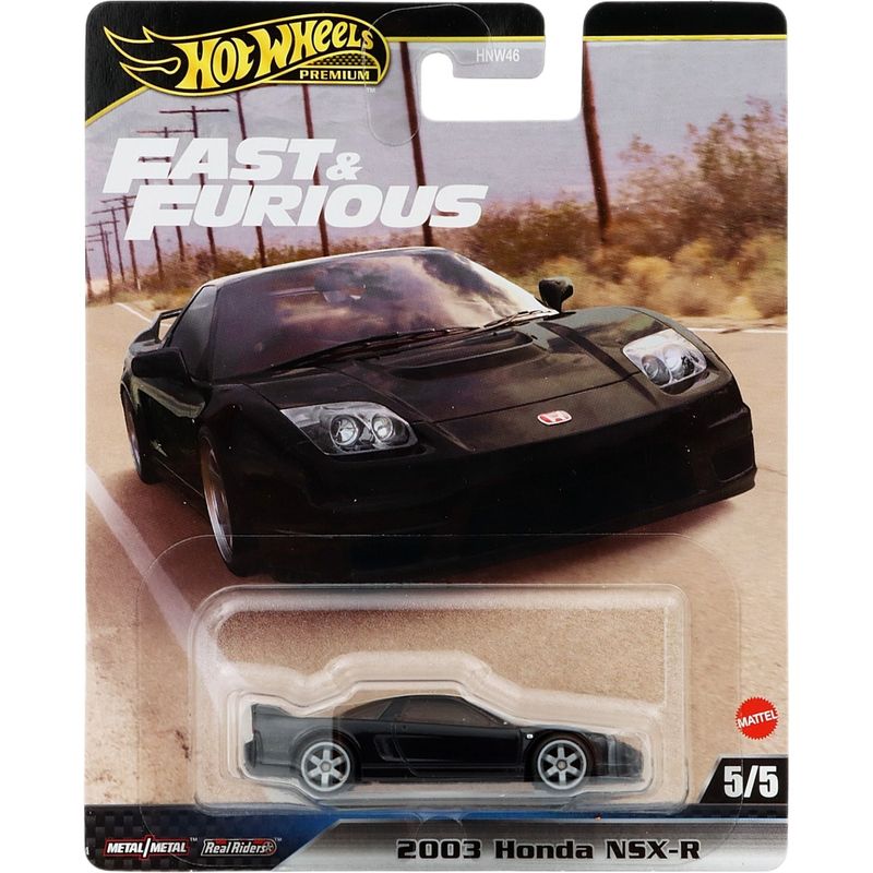 2003 Honda NSX-R - Svart - Fast & Furious 5/5 - Hot Wheels