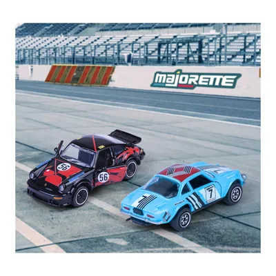 Vintage Racing - 5-pak med racerbiler - Giftpack - Majorette