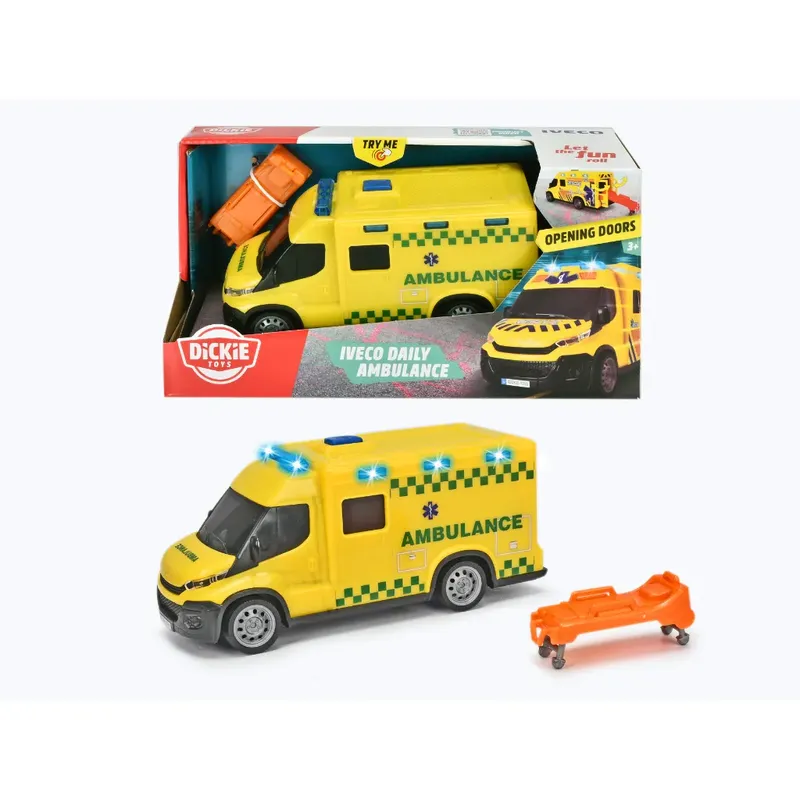 Dansk Ambulans - Iveco Daily Ambulance - Dickie Toys