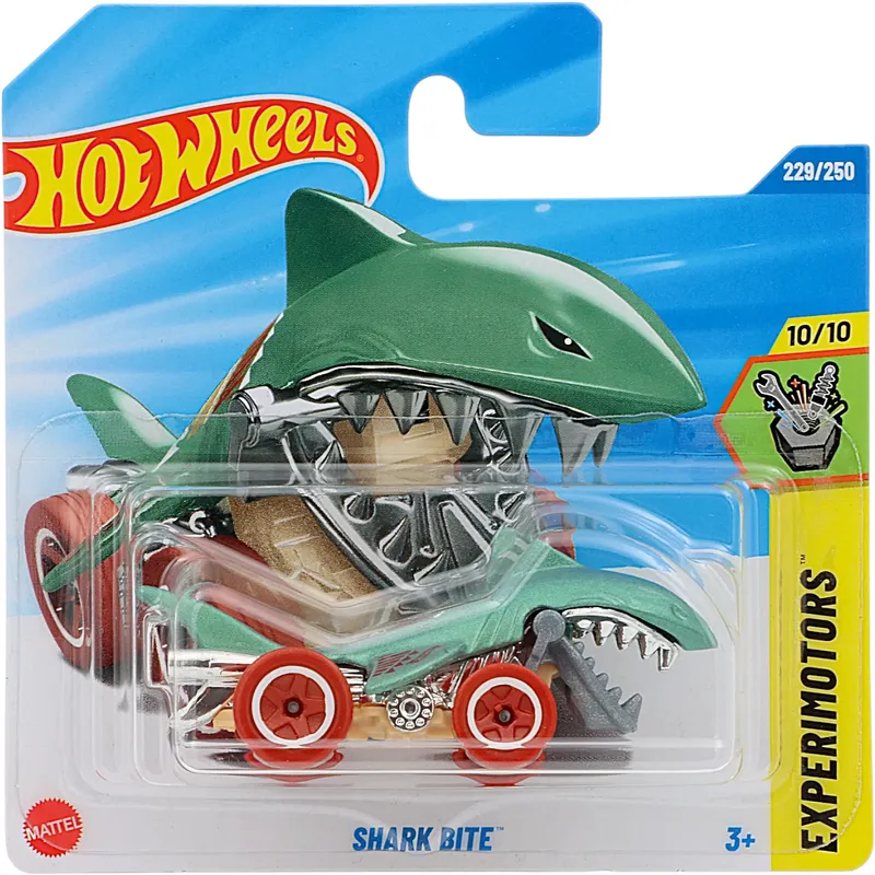Shark Bite - Treasure Hunt - Grön - Experimotors - 229/250 - Hot Wheels