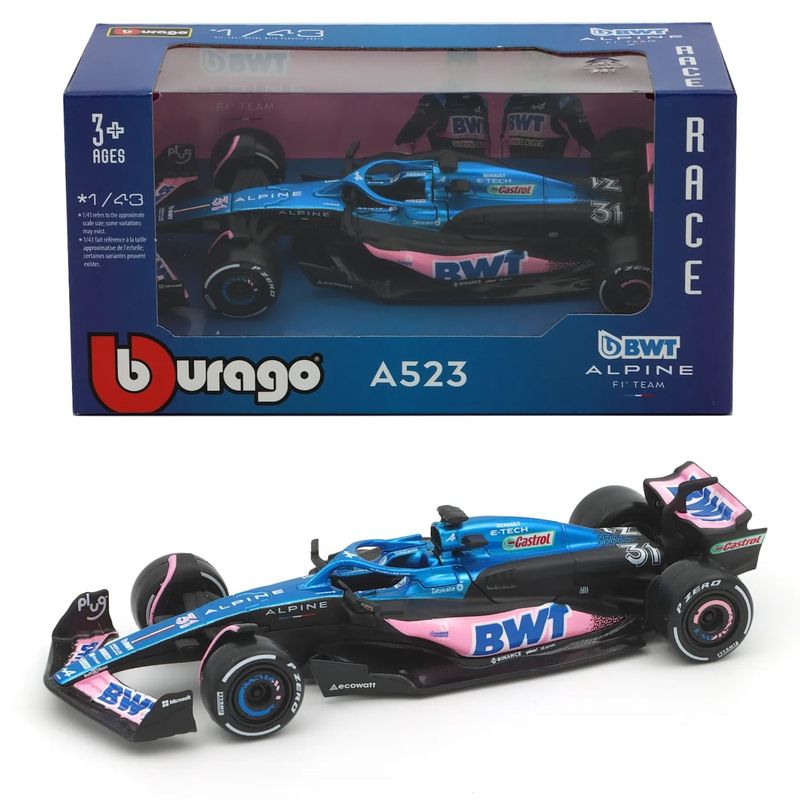 F1 - Alpine - A523 - #31 Esteban Ocon - Bburago - 1:43