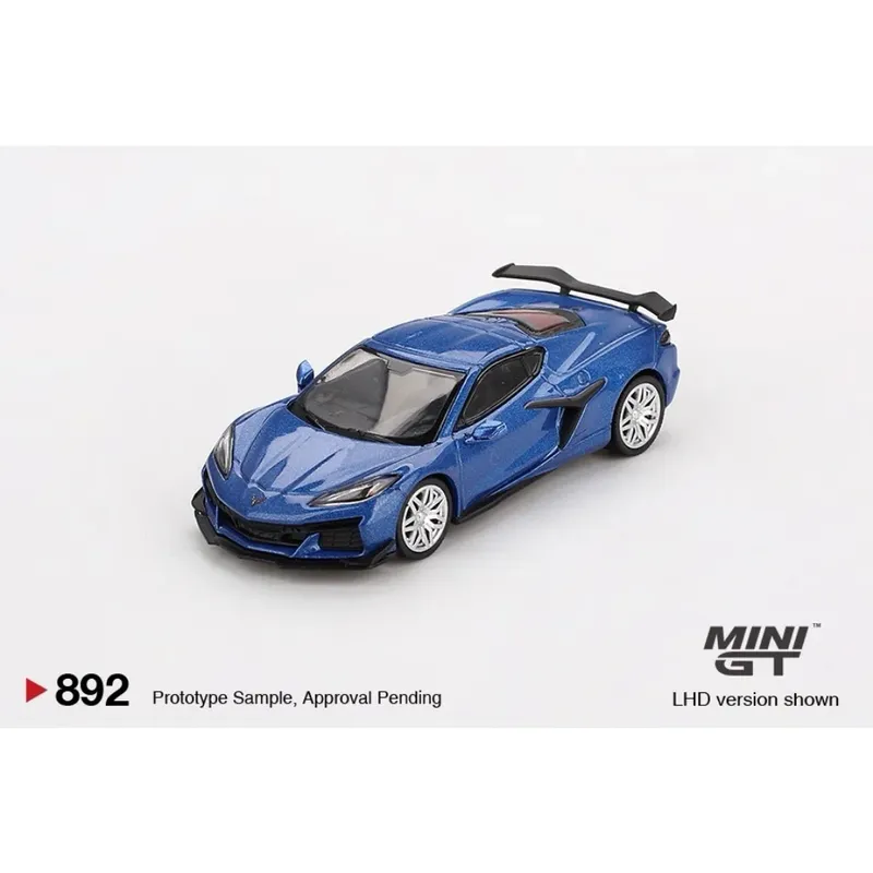 Chevrolet Corvette Z06 - 2023 - Blå - Mini GT - 1:64