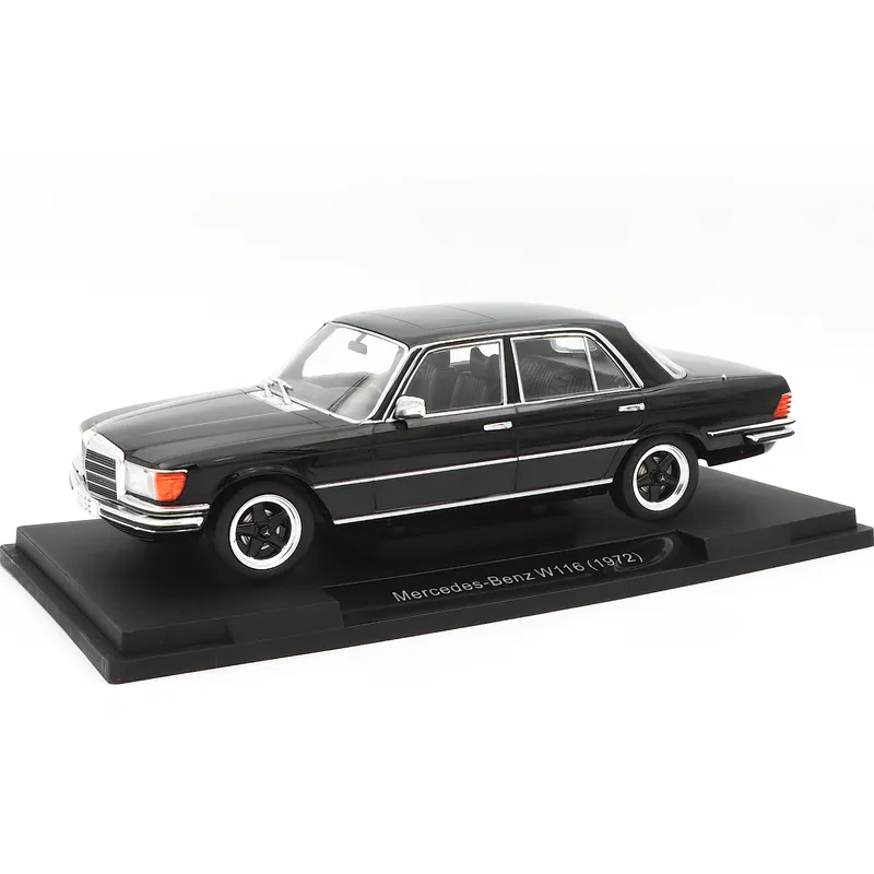 Mercedes-Benz S-Class (W116) - 1972 - Svart - Modelcar Group - 1:18