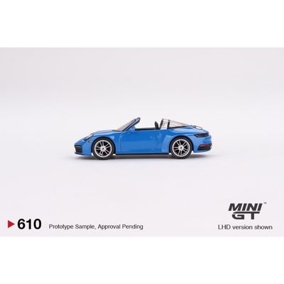 Porsche 911 Targa 4S - Shark Blue - 610 - Mini GT - 1:64