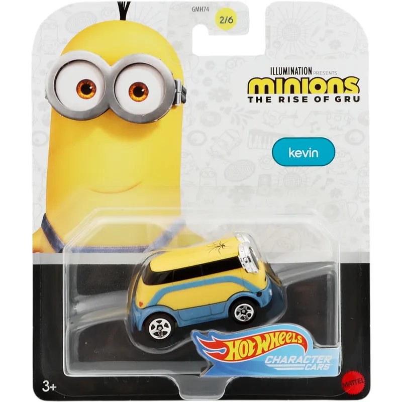 Kevin - Minions: The Rise of Gru - 2/6 - Hot Wheels