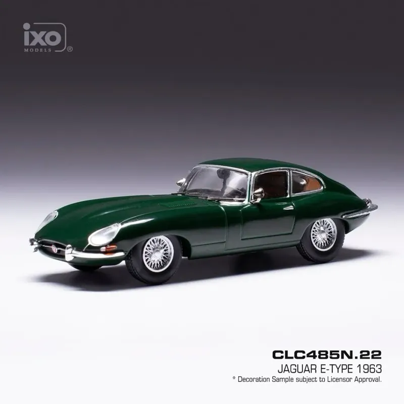 Jaguar E-Type - 1963 - Grön - Ixo Models - 1:43