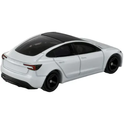 Tesla Model 3 - Vit - Tomica - Tomy - 1:63