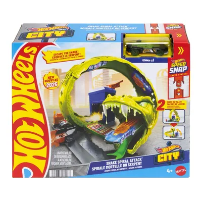 Snake Spiral Attack - City - Hot Wheels