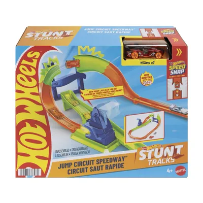 Stunt Track Jump Circuit Speedway - Bilbana - Hot Wheels