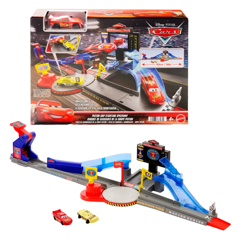 Piston Cup Stunting Speedway - Disney Pixar Cars - Mattel