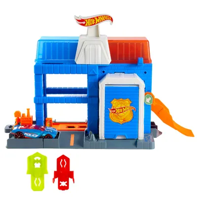 Downtown Police Tower - Polisstation - Hot Wheels