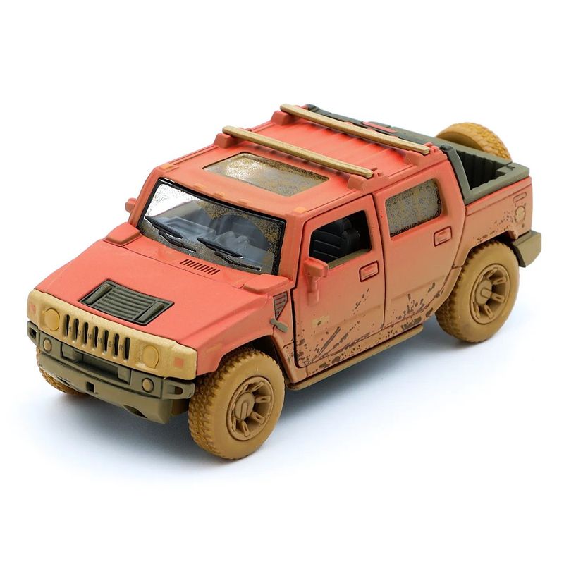 2005 Hummer H2 SUT (Muddy) - Kinsmart - 1:40 - Röd