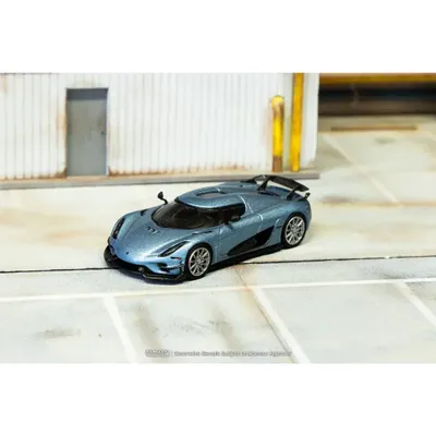 Koenigsegg Regera - Blå - GLOBAL64 - Tarmac Works - 1:64