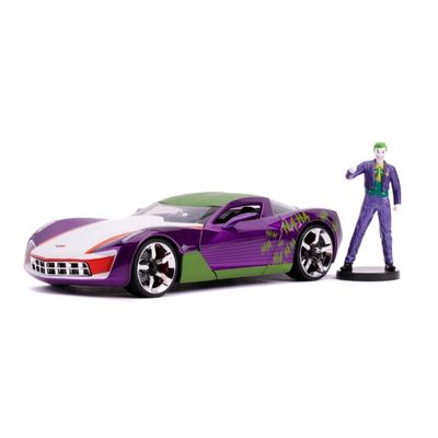 The Joker & 2009 Chevy Corvette Stingray - Jada Toys - 1:24