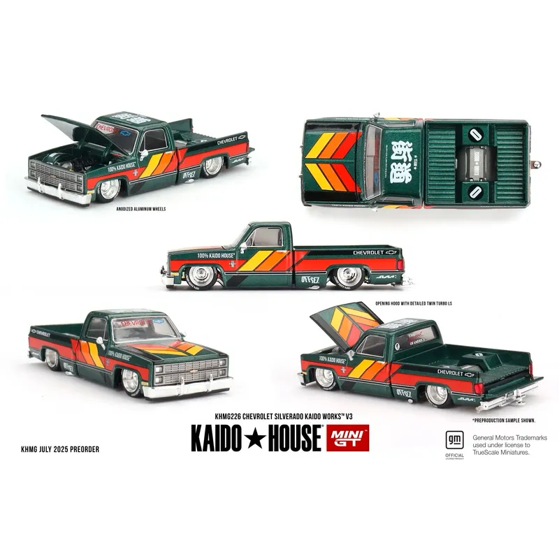 Chevrolet Silverado Kaido Works V3 - Kaido House 226 - Mini GT