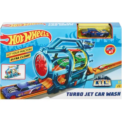 Turbo Jet Car Wash - Hot Wheels City