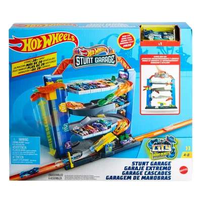 Stunt Garage - City - Hot Wheels