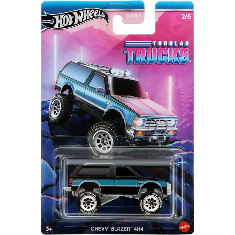 Chevy Blazer 4X4 - Svart - Tubular Trucks - 2/5 - Hot Wheels