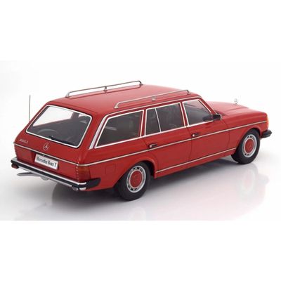 Mercedes 250T W123 1978-1982 - Röd - KK-Scale - 1:18