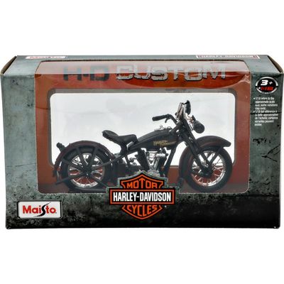 1928 JDH Twin Cam - Harley-Davidson - Svart - Maisto - 1:18