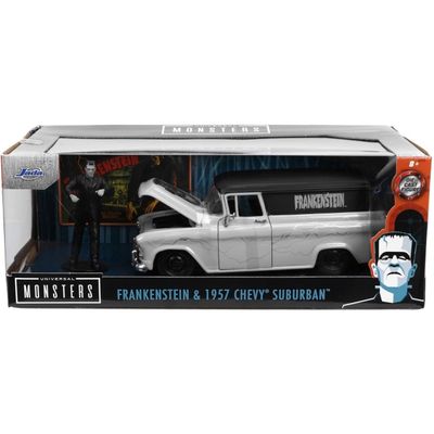 Frankenstein & 1957 Chevy Suburban - Grå - Jada - 1:24