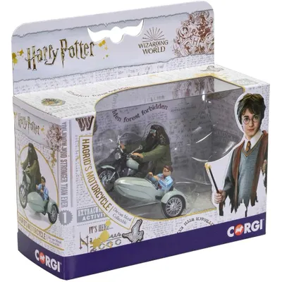 Harry Potter Hagrids Motorcycle & Sidecar - Corgi - 6 cm