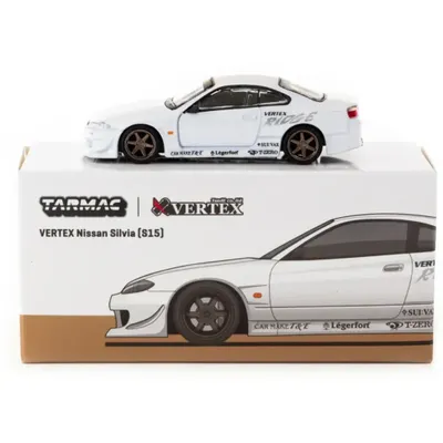 VERTEX Nissan Silvia (S15) - Lamley - Tarmac Works - 1:64