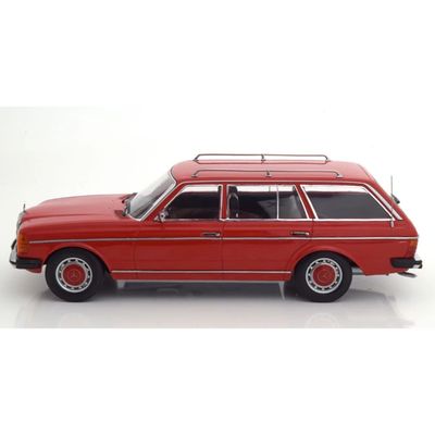 Mercedes 250T W123 1978-1982 - Röd - KK-Scale - 1:18