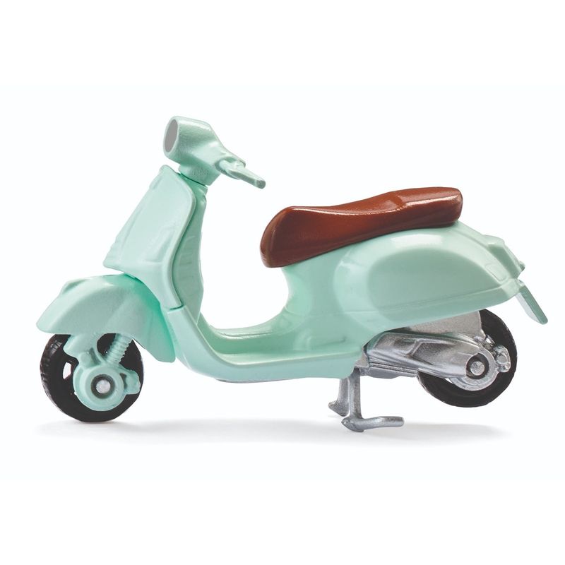 Vespa 125 GTS Super - Mintgrön - 1296 - Siku - 5 cm