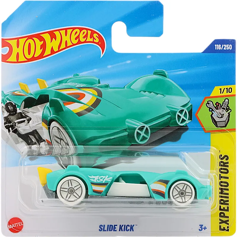Slide Kick - Turkos - Experimotors - 116/250 - Hot Wheels
