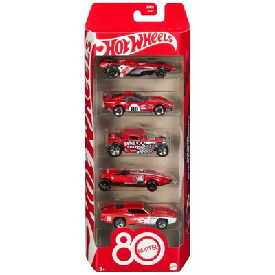 Mattel 80th Anniversary - 5-pack - Hot Wheels