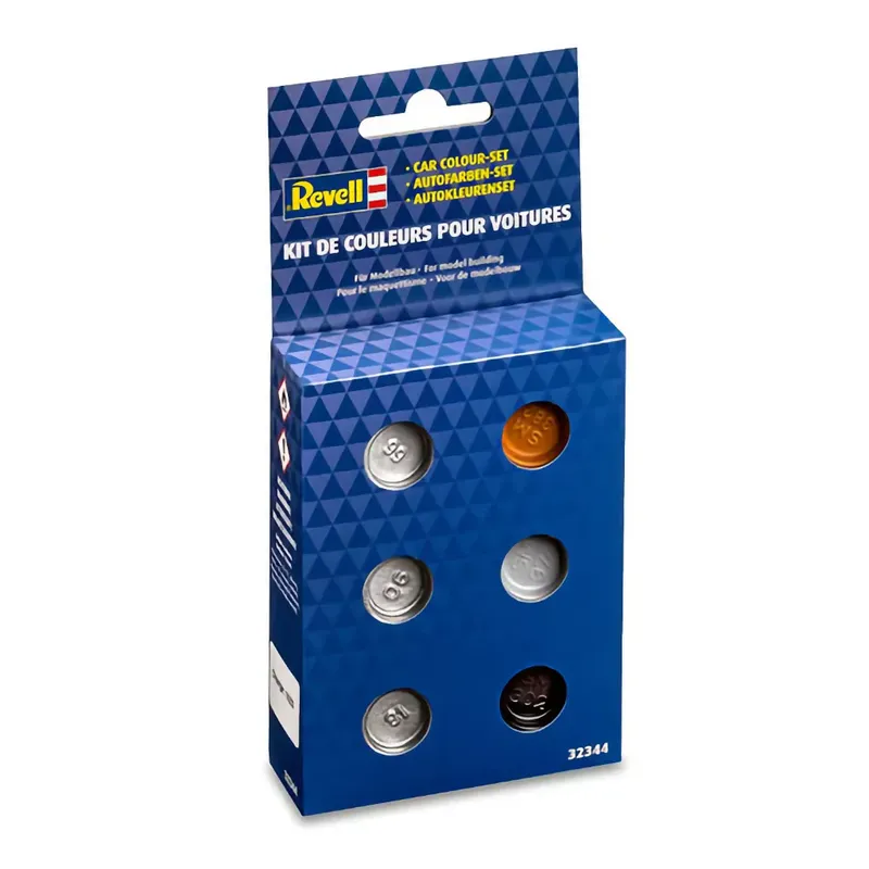 Automobile Color Set - 6 farver - Emaljemaling - 32344 - Revell