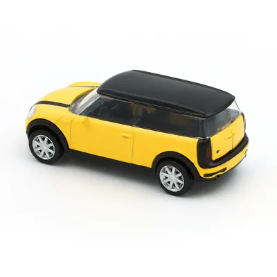 MINI Clubman - Gul - Rastar - 9 cm